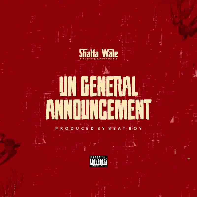 Shatta Wale – UN General Announcement (Samini Diss)