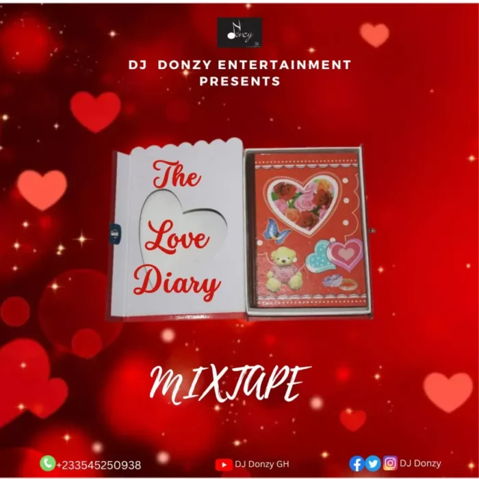 dj donzy love diary mixtape mp3 image